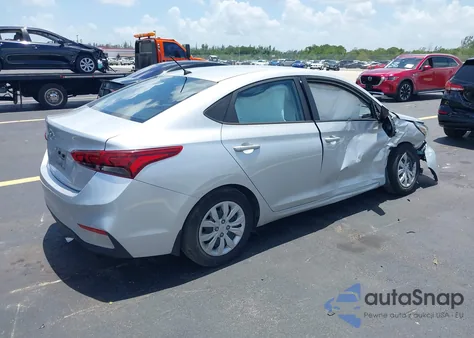 2020 Hyundai Accent Se from USA, damaged, VIN 3KPC24A61LE097156